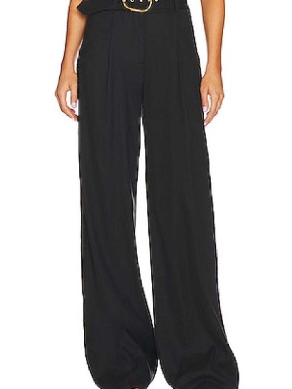 Veronica Beard Rimini High-Waist Wide-Leg Trousers